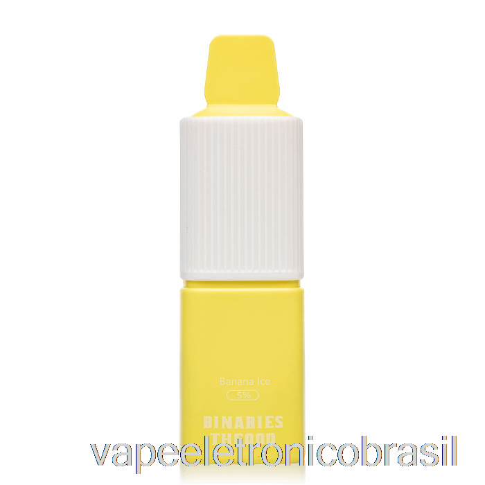 Vape Recarregável Horizonte Binários Th6000 Descartável Banana Ice